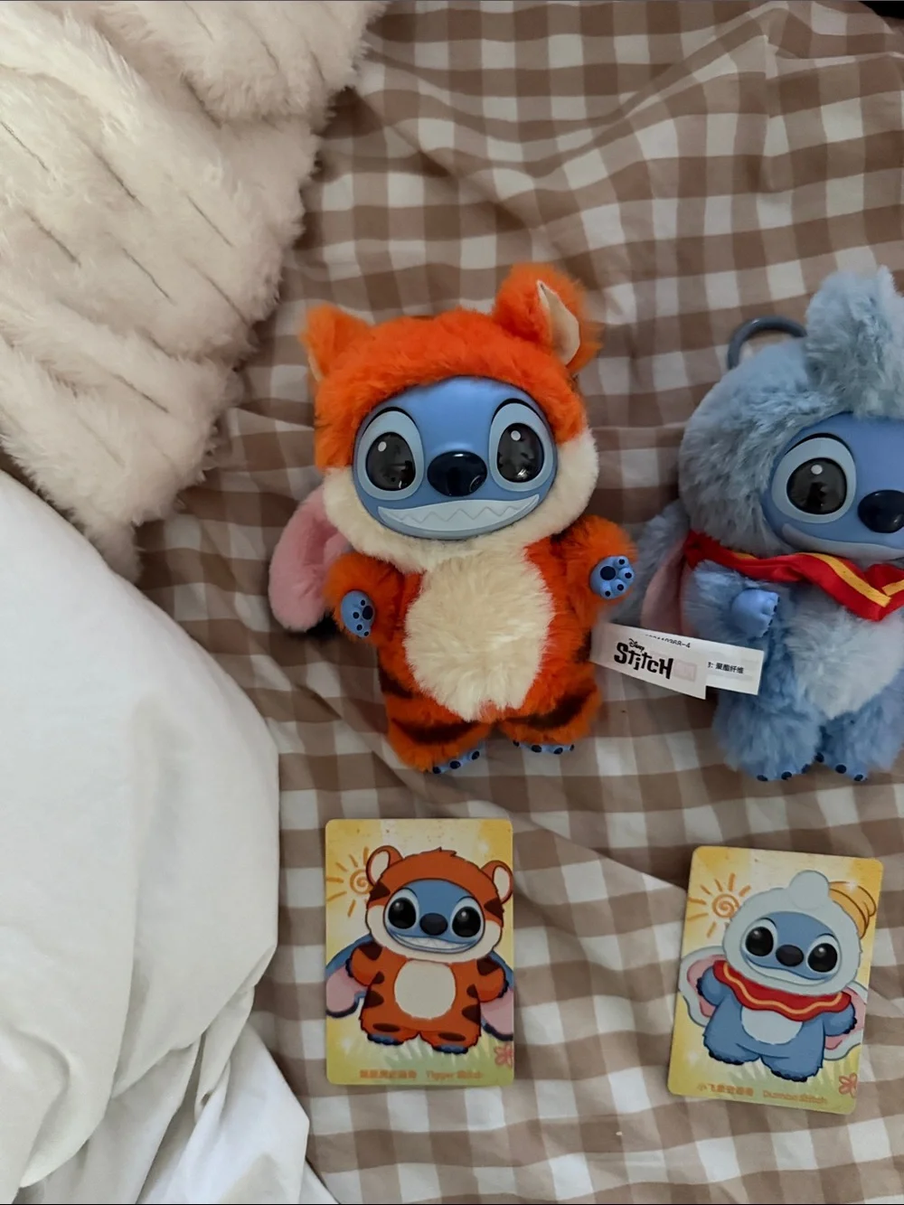 PopMart Lot of 4 Stitch Adventure Series Vinyl Plush Pendant